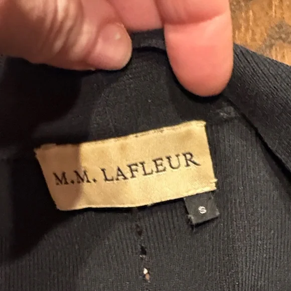 MM Lafleur Woolf black cardigan jacket - Picture 3 of 9